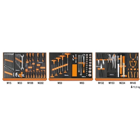Beta Tools for Universal Use, 91 pcs. 59040201